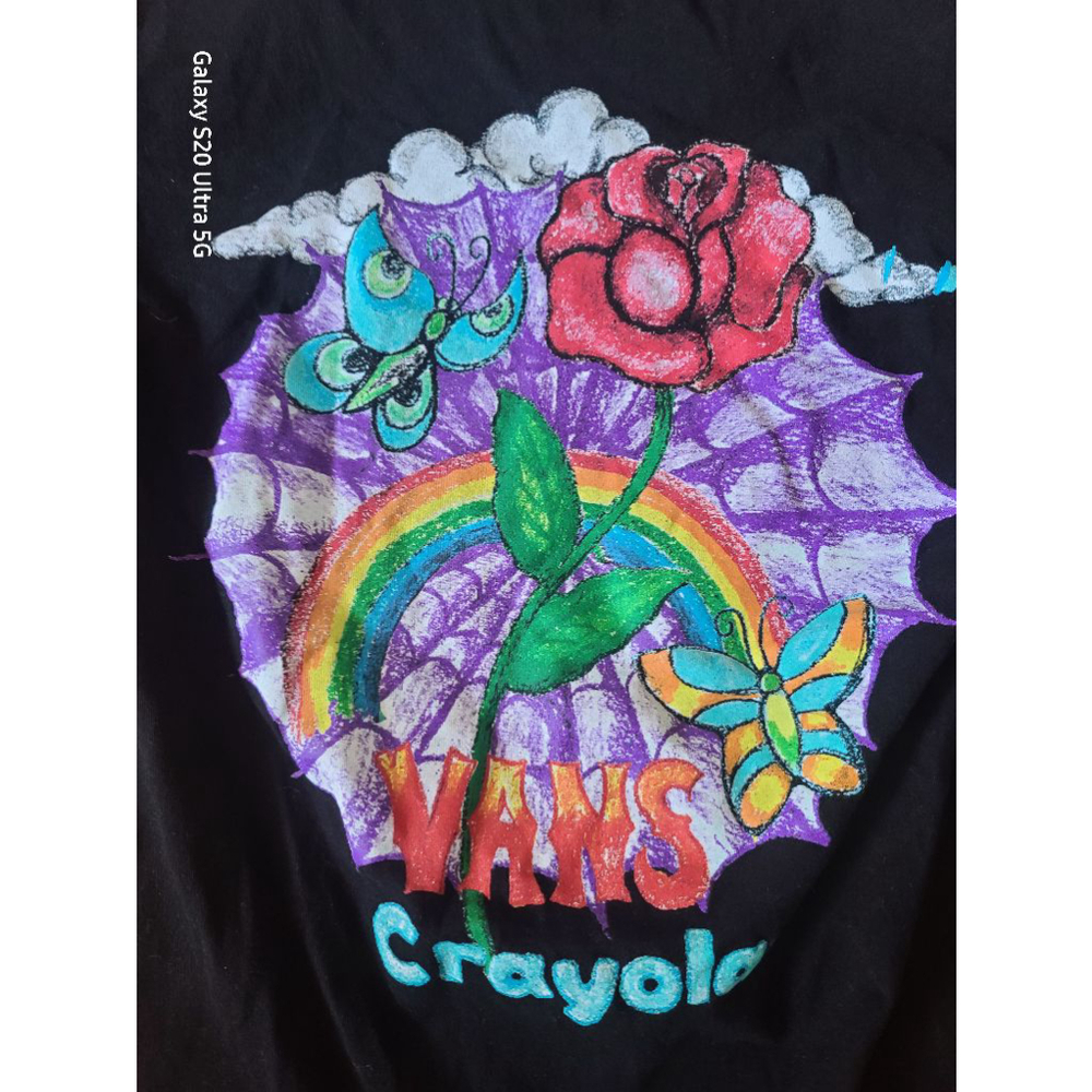 Vans Crayola small black tee
